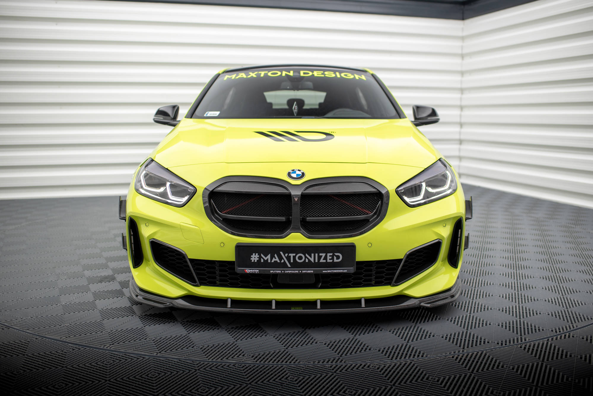 Carbon Fiber Front Splitter BMW 1 F40 M-Pack / M135i - 2