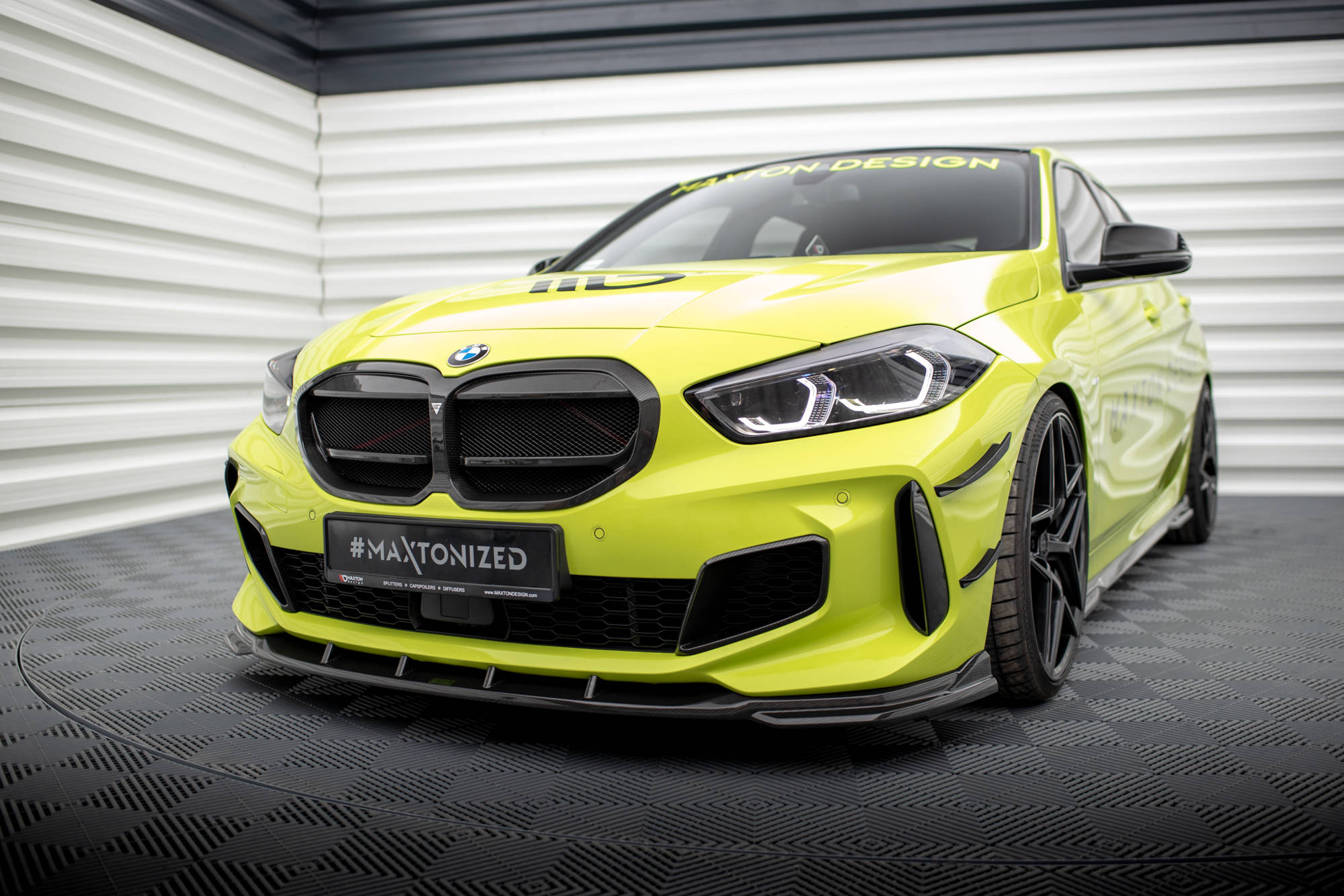 Carbon Fiber Front Splitter BMW 1 F40 M-Pack / M135i - 3