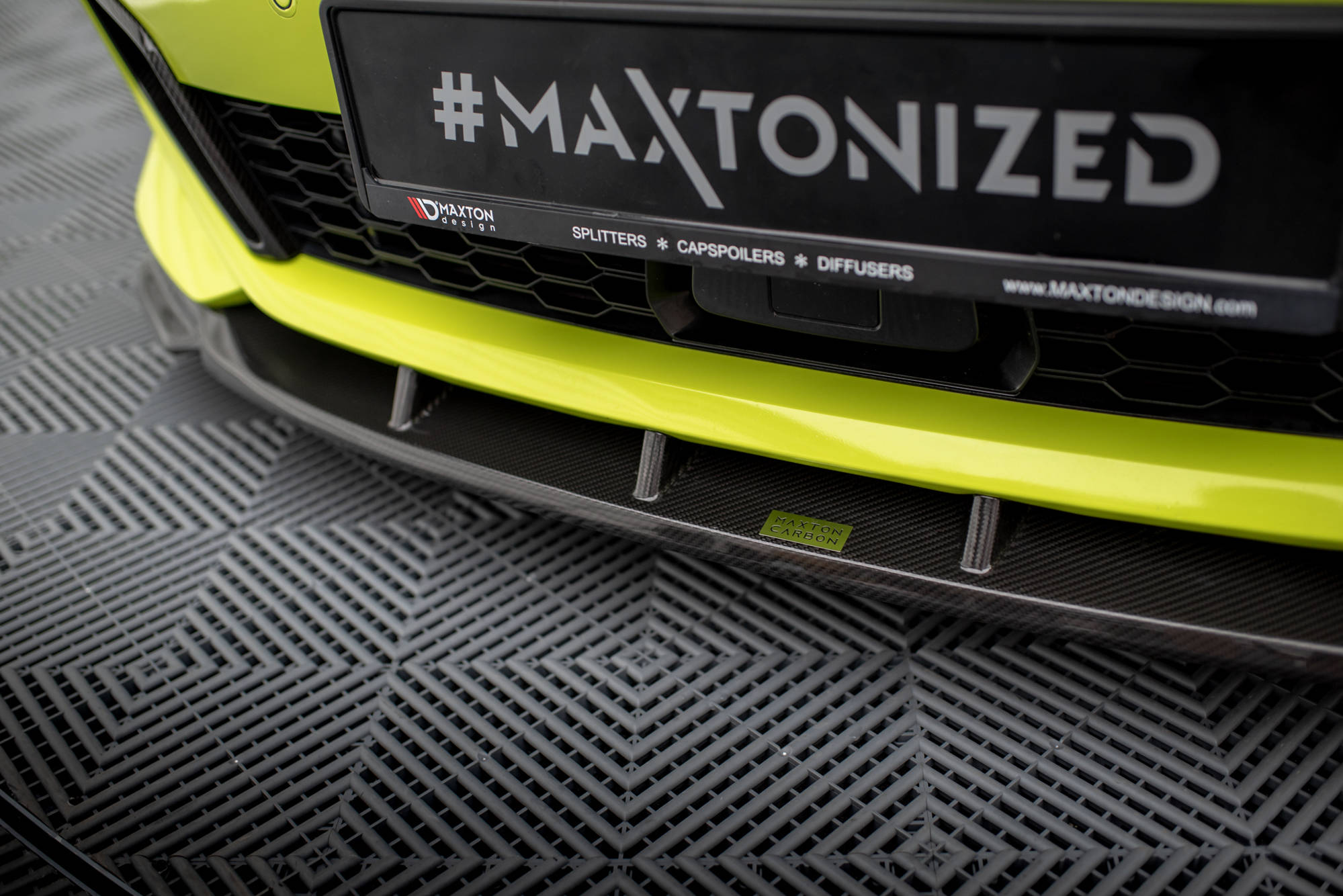 Carbon Fiber Front Splitter BMW 1 F40 M-Pack / M135i - 5