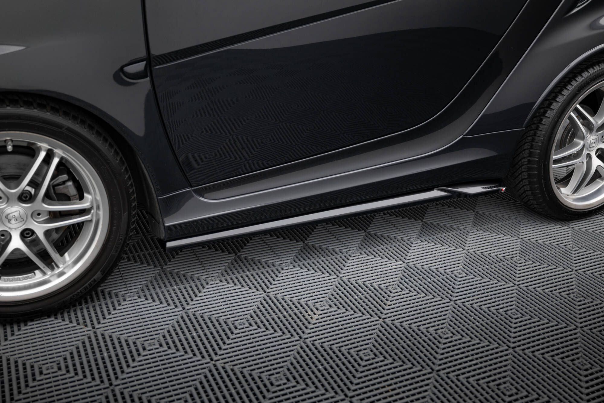 Side Skirts Diffusers Brabus Smart Fortwo C451 Facelift - 3