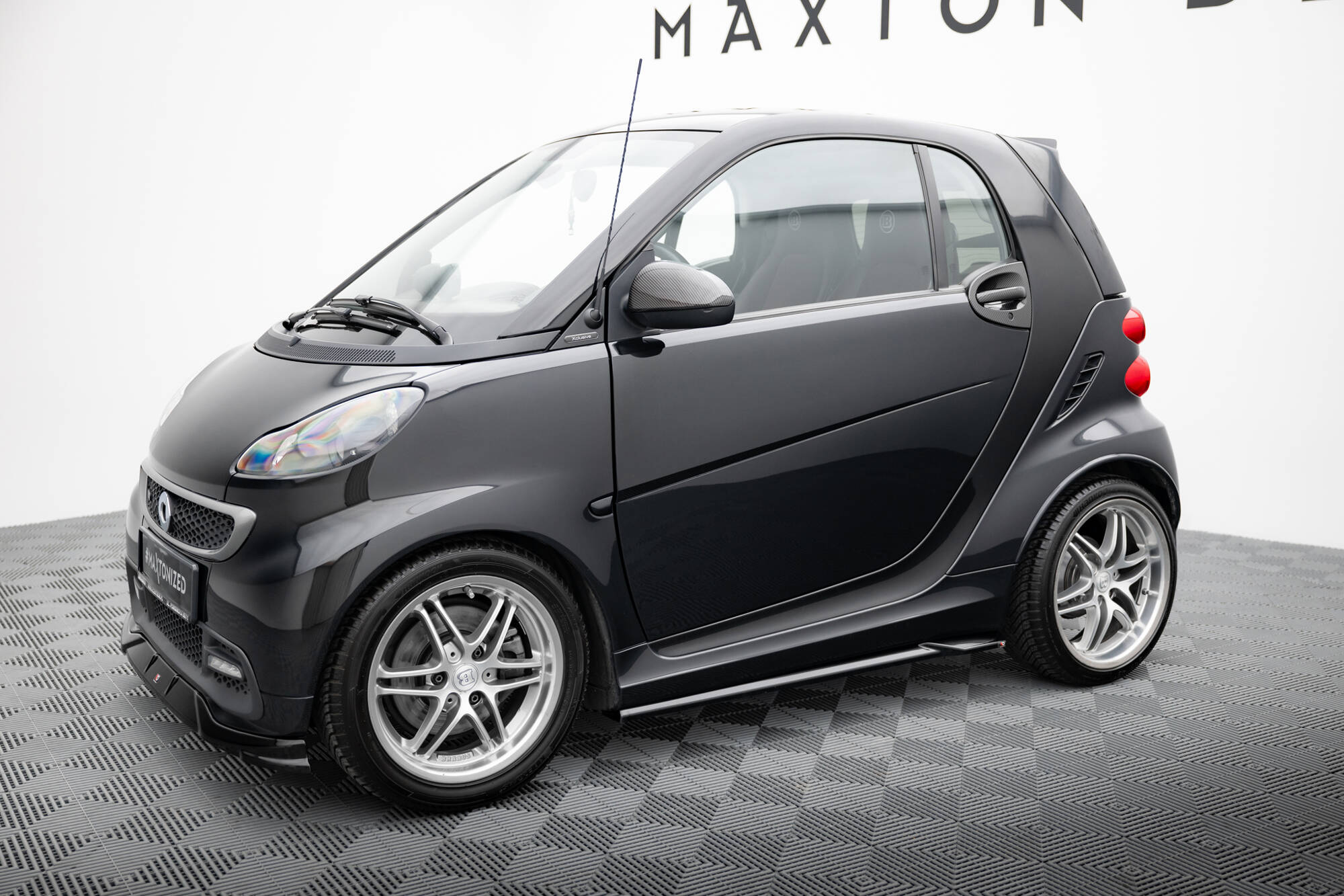 Side Skirts Diffusers Brabus Smart Fortwo C451 Facelift - 2