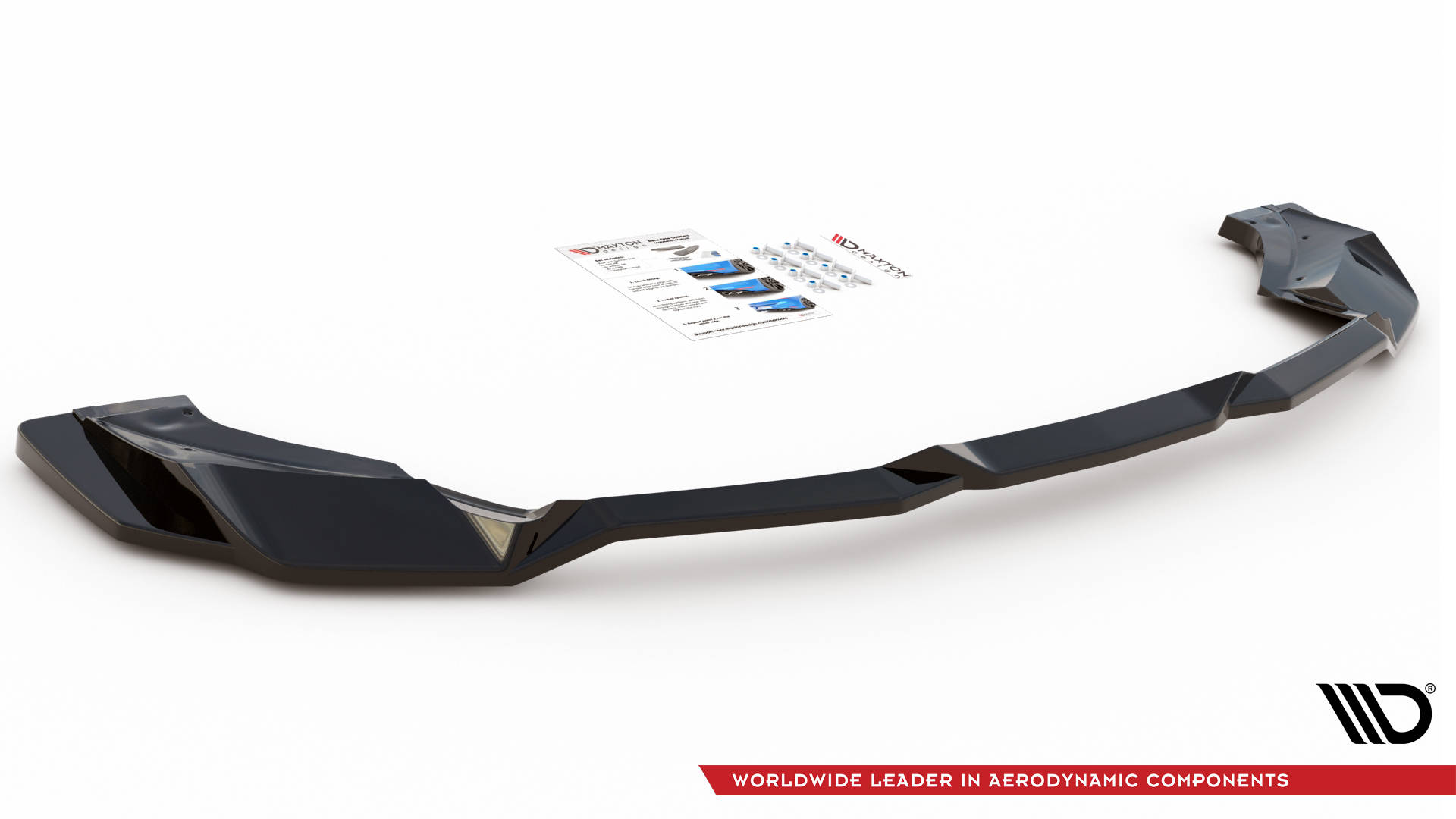 Central Rear Splitter Chevrolet Corvette C8 - 5