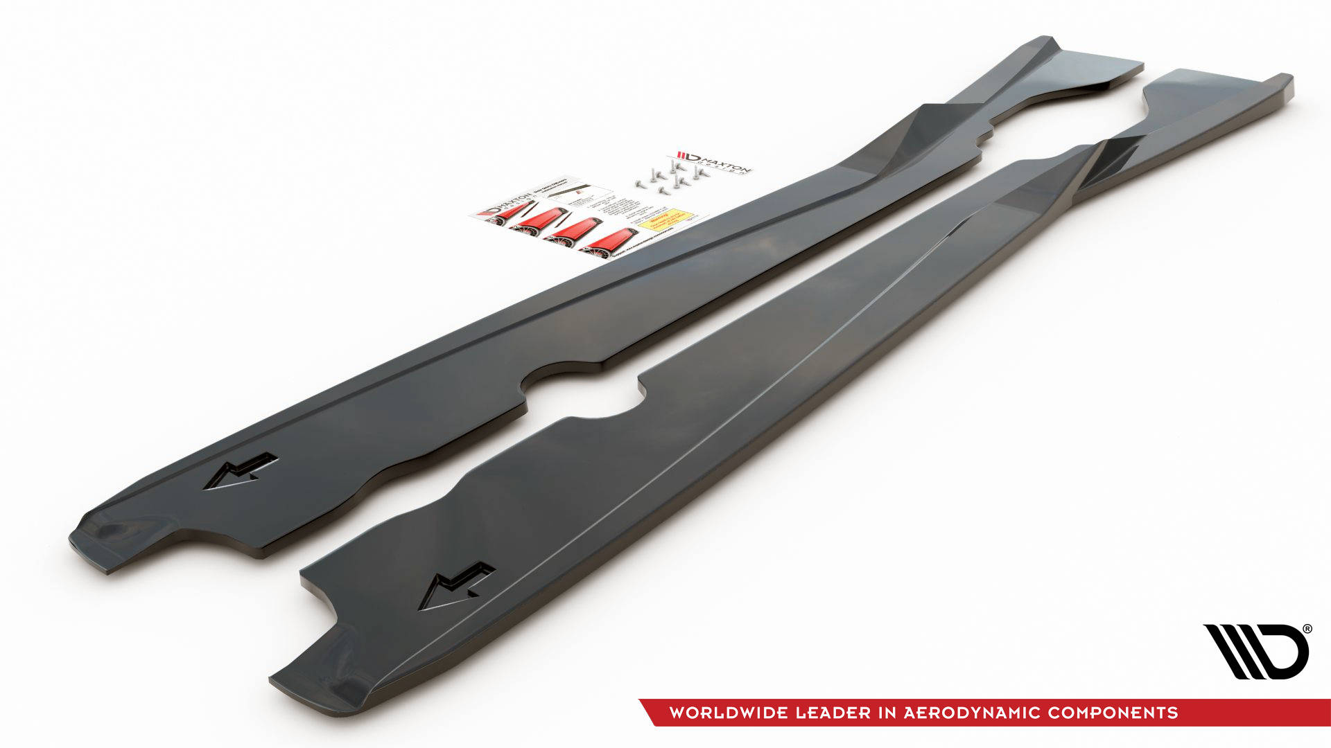 Side Skirts Diffusers Chevrolet Corvette C8 - 5