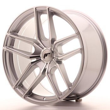 JAPAN RACING JR25 20X10 ET20-40 5H BLANK SILVER