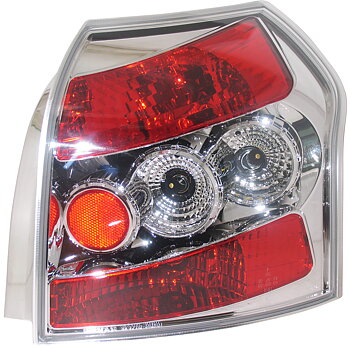 TOYOTA COROLLA E12 HB 01+ TAILLIGHTS CHROME V1