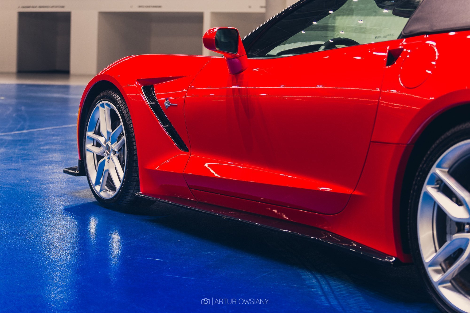Side Skirts Diffusers V.1 Chevrolet Corvette C7 - 2