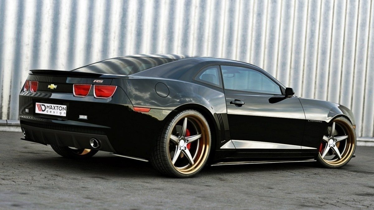 Side Skirts Diffusers Chevrolet Camaro V SS - EU Version (Preface) (2009-2013) - 2