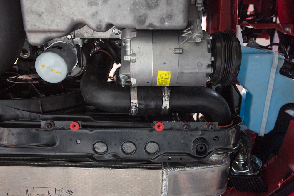 AGENCY POWER 2.5 INCH LOWER INTERCOOLER CHARGE PIPE FORD FOCUS ST 2013