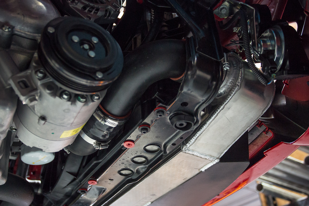 AGENCY POWER 2.5 INCH LOWER INTERCOOLER CHARGE PIPE FORD FOCUS ST 2013