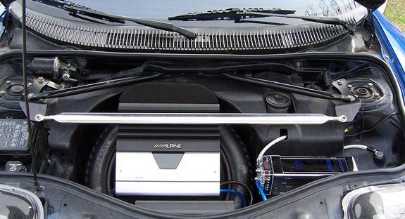 TOYOTA MR2 90-99 FRONT UPPER STRUTBAR [SIX] - 2