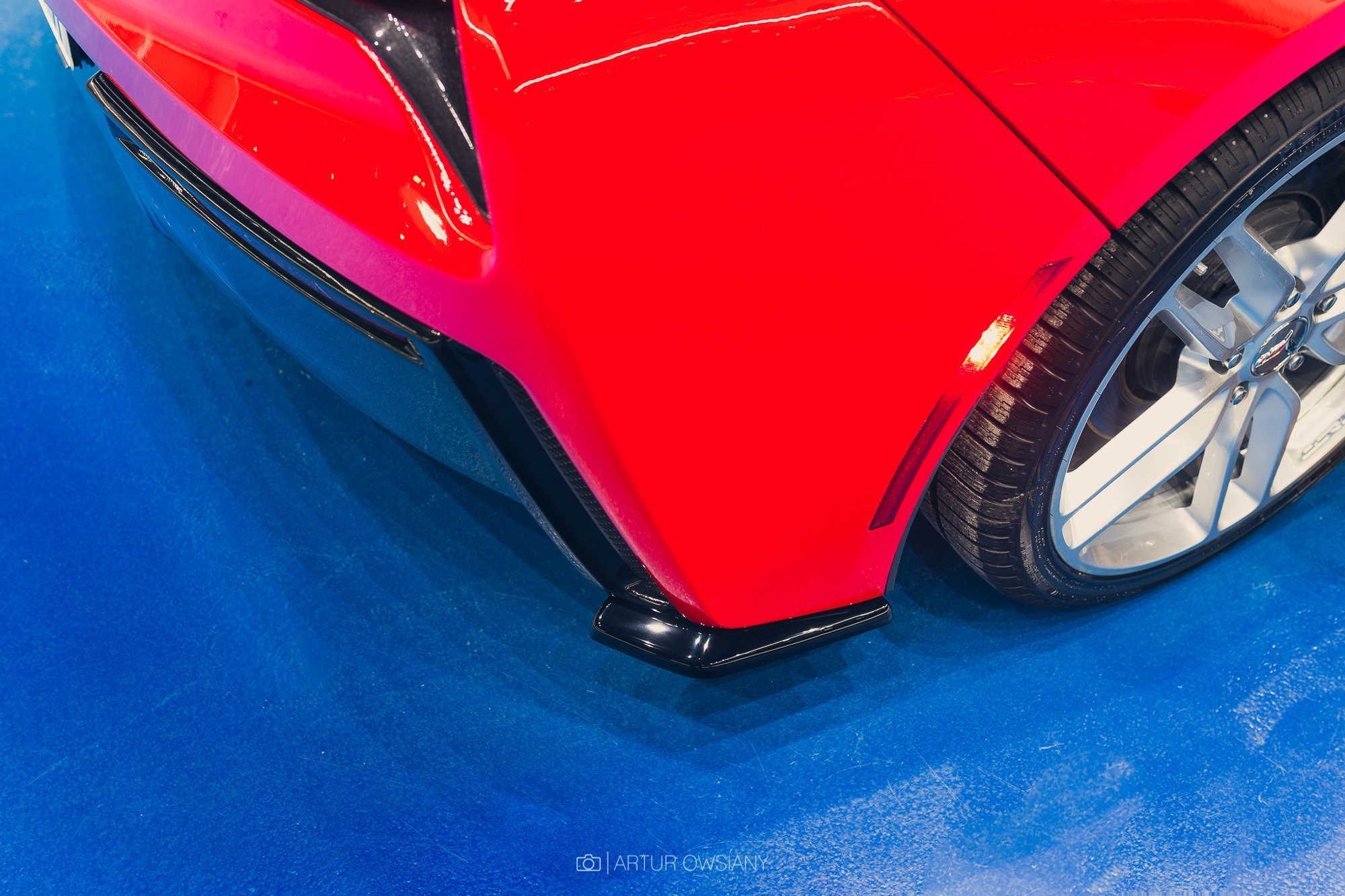 Rear Side Splitters V.1 Chevrolet Corvette C7 - 3