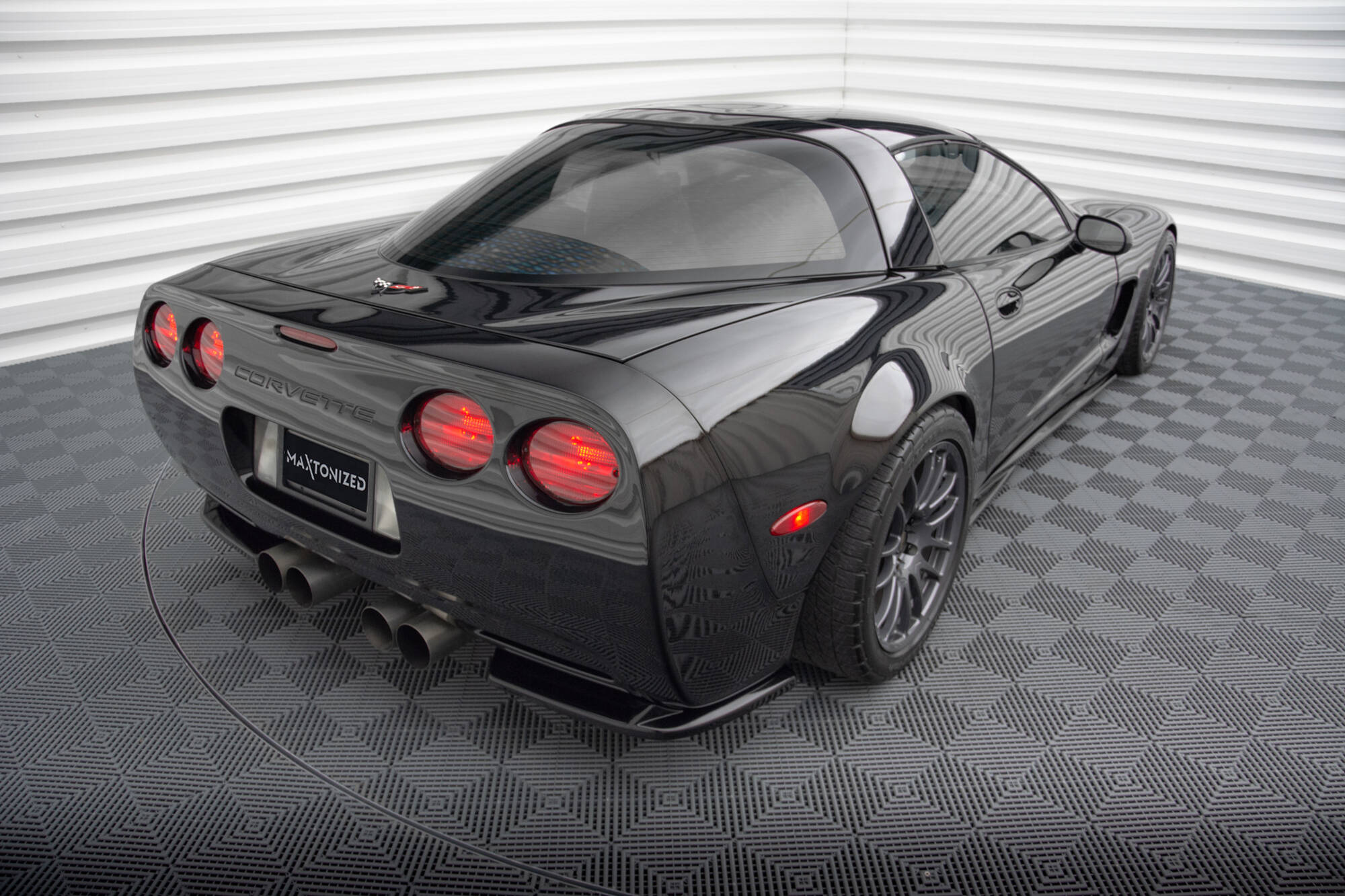 Rear Side Splitters Chevrolet Corvette C5 - 4