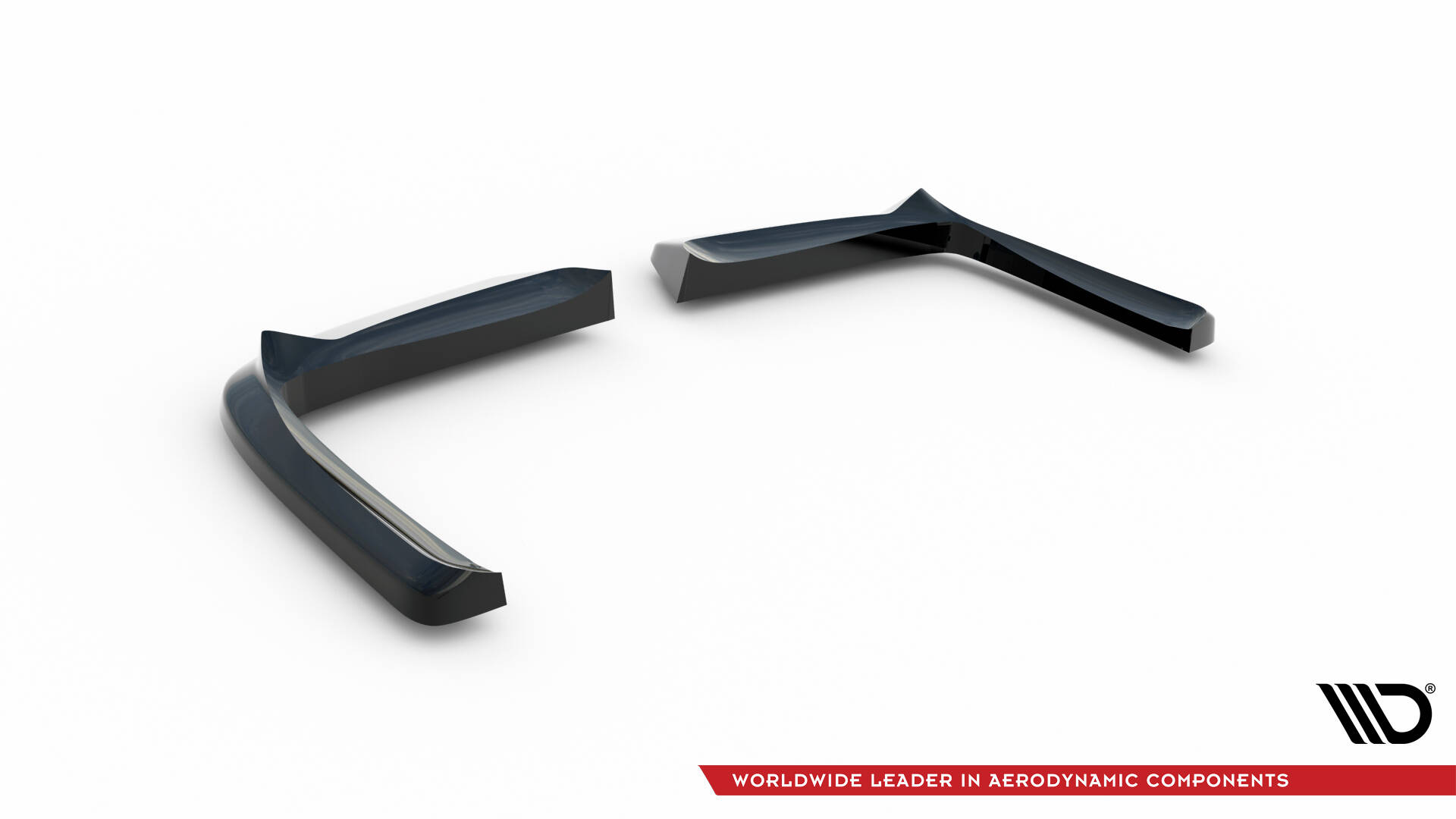 Rear Side Splitters Chevrolet Corvette C5 - 6