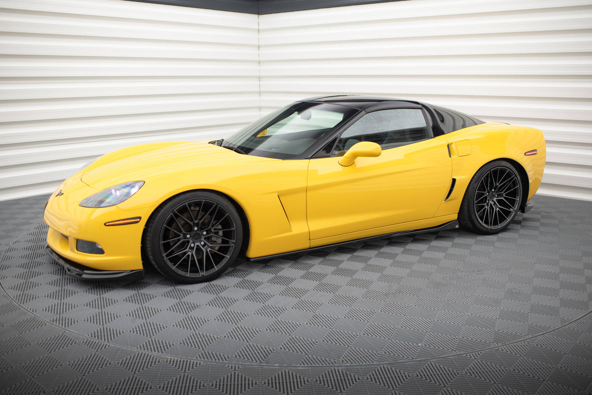 Side Skirts Diffusers Chevrolet Corvette C6 - 2