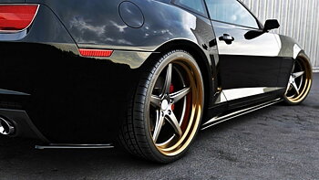 Rear Side Splitters Chevrolet Camaro V SS - EU Version (Preface) (2009-13)