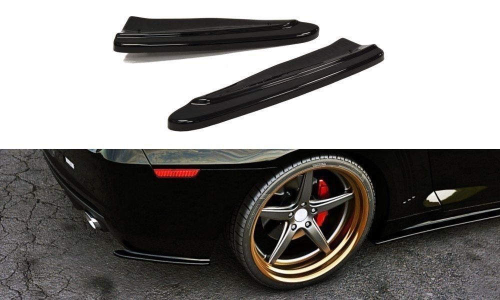 Rear Side Splitters Chevrolet Camaro V SS - EU Version (Preface) (2009-13)