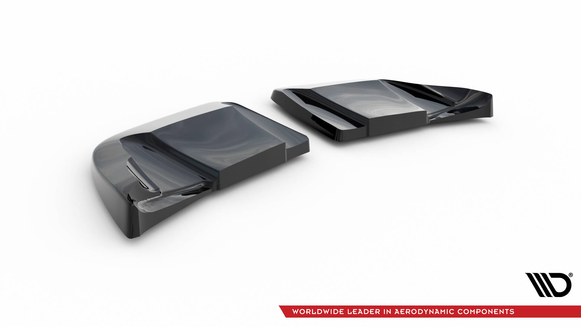 Rear Side Splitters Chevrolet Corvette C6 - 7