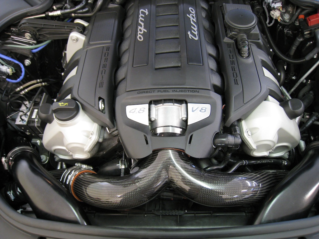 AGENCY POWER CARBON FIBER 3 INCH Y-PIPE PORSCHE PANAMERA TURBO 10-14 - 4