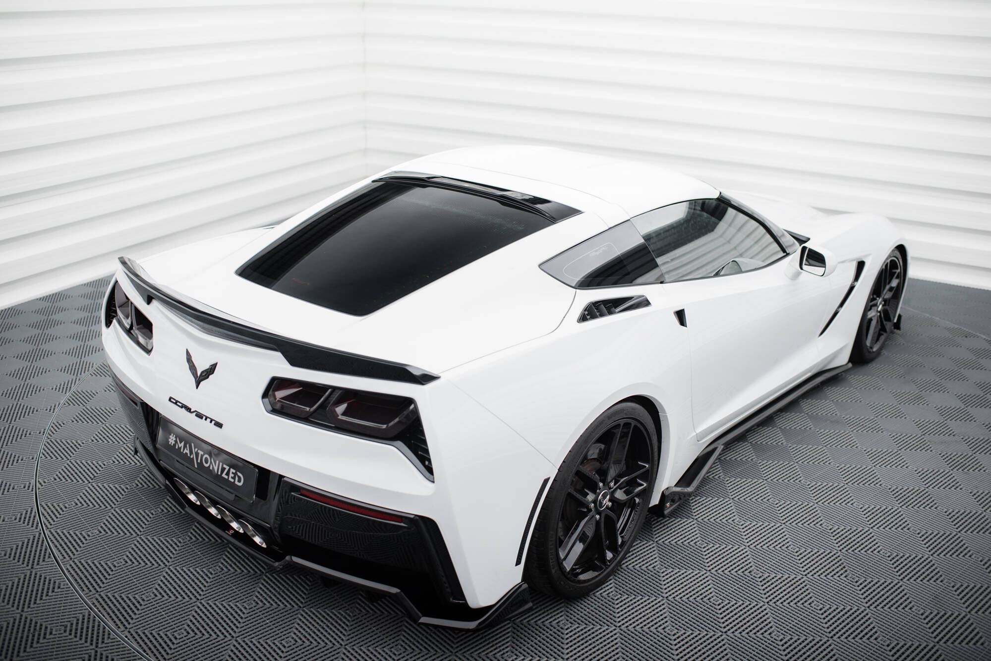 Rear Window Extension Chevrolet Corvette C7 - 5
