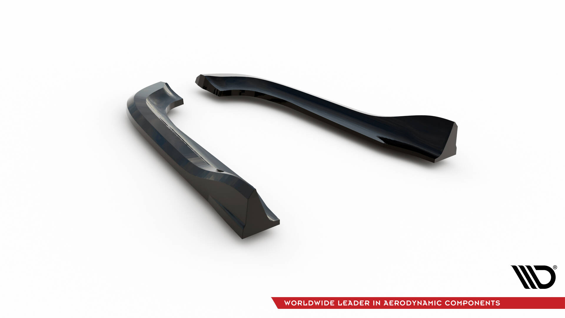 Rear Side Splitters Chrysler 300 Mk2 - 6