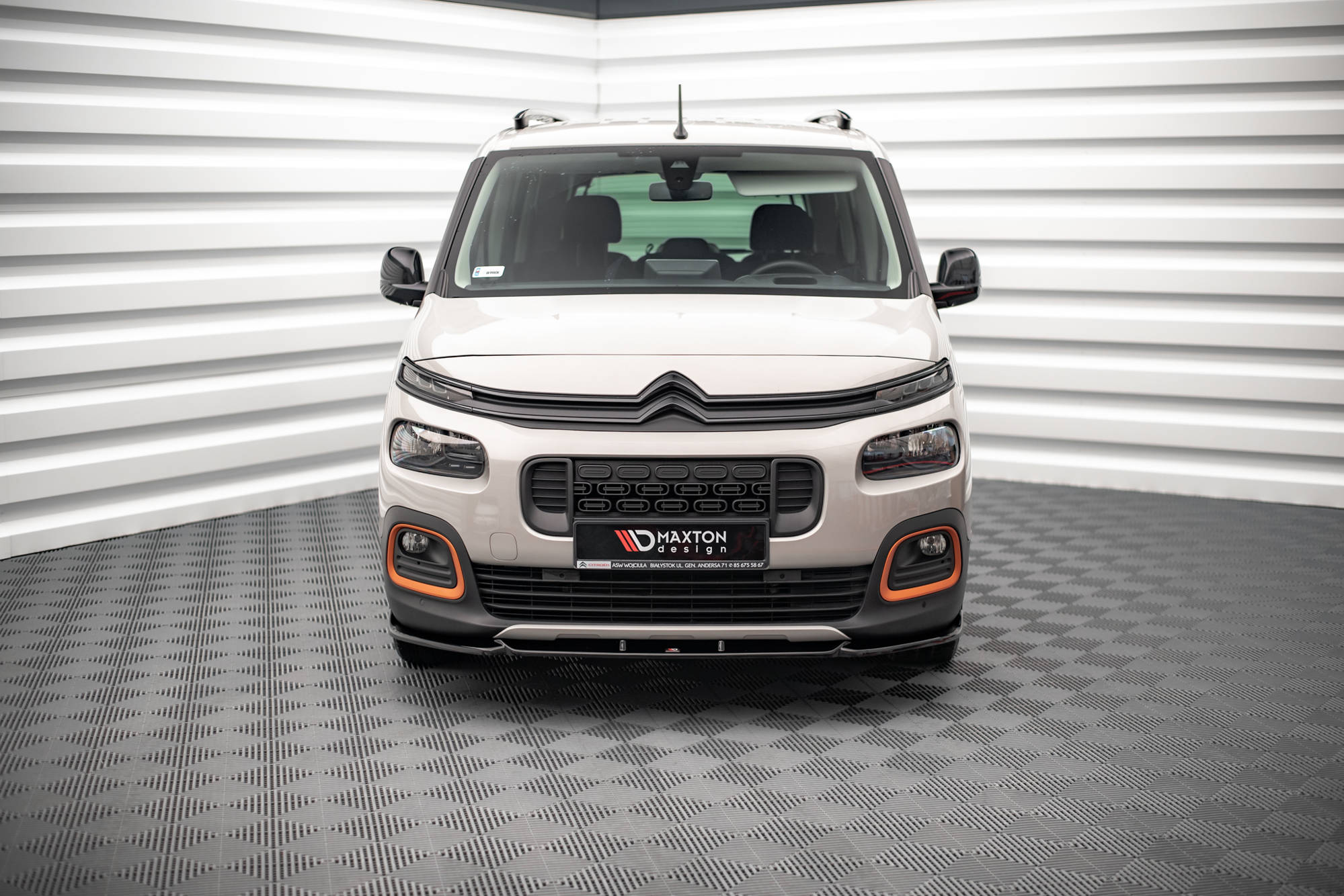 Front Splitter Citroen Berlingo Mk3 - 2