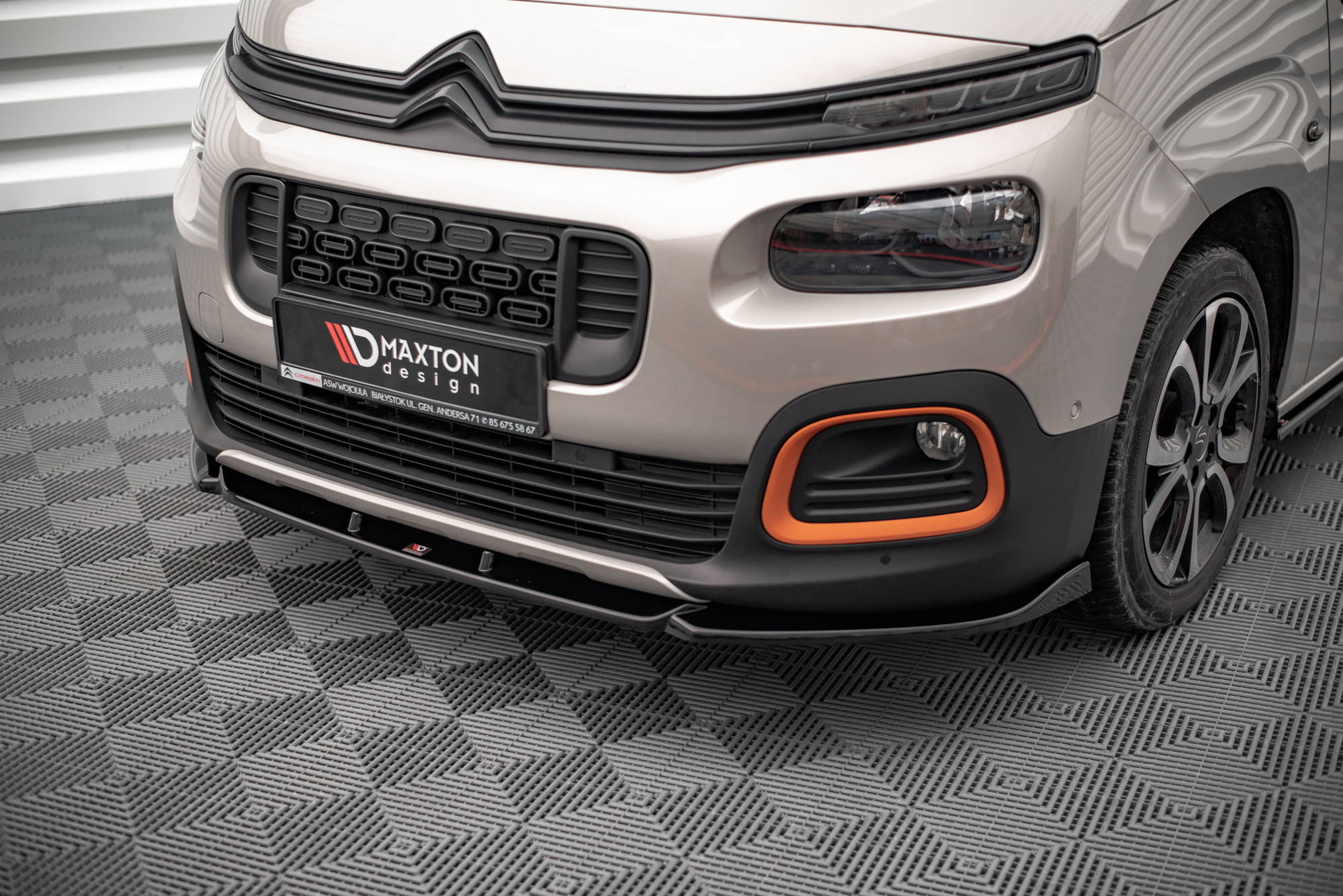 Front Splitter Citroen Berlingo Mk3 - 4
