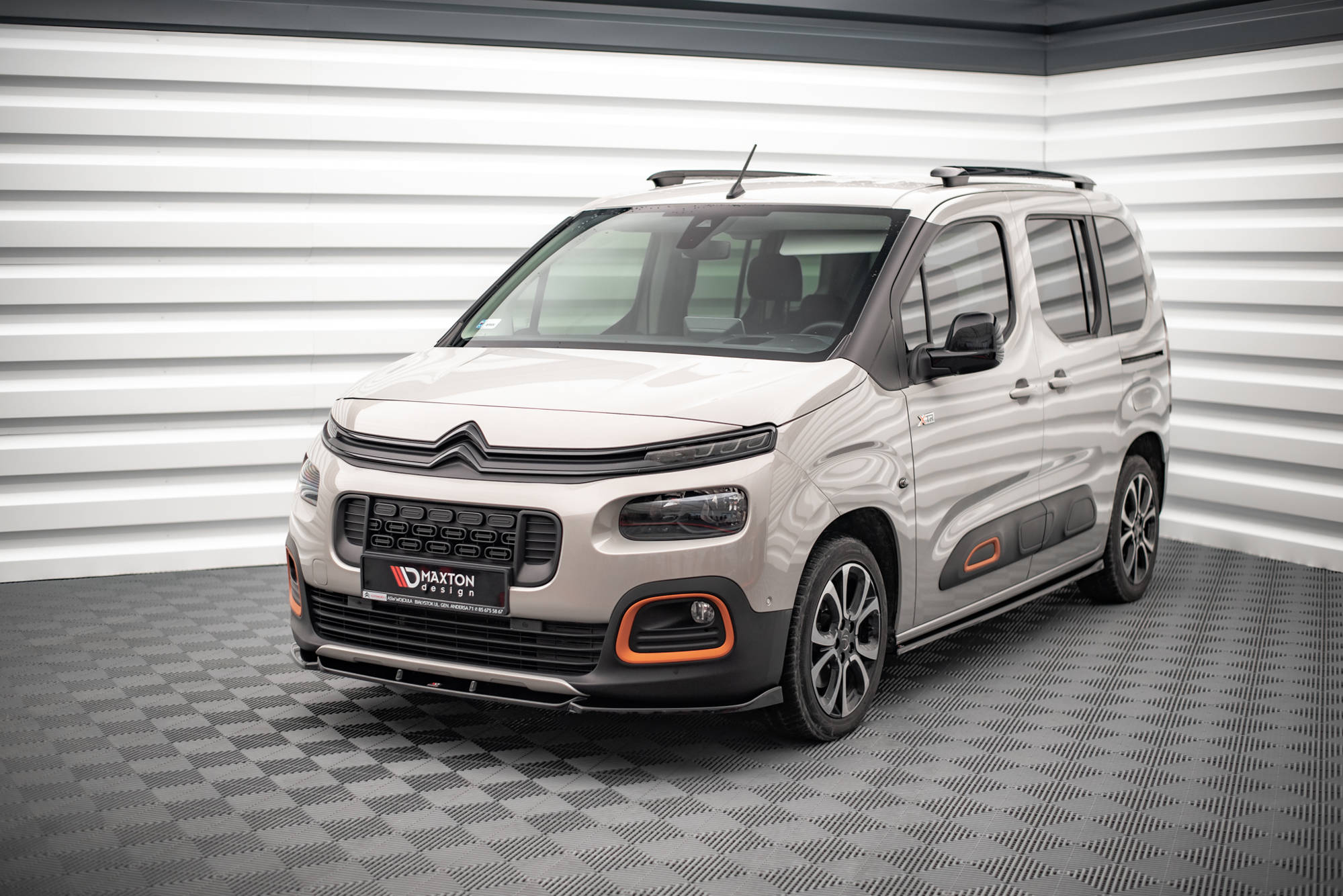Front Splitter Citroen Berlingo Mk3 - 3