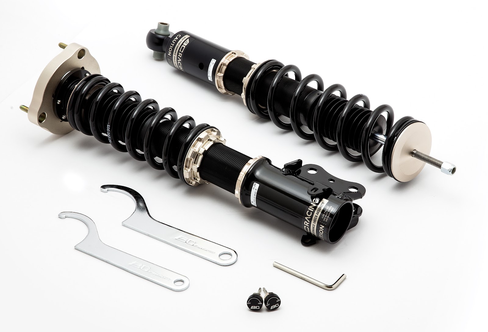 BC RACING BR RA COILOVER KIT FOR VOLKSWAGEN POLO 6N2 1999–2001 - 5