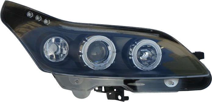 CITROÃ‹N C4 2/5D ANGEL EYE HEADLIGHTS BLACK V1