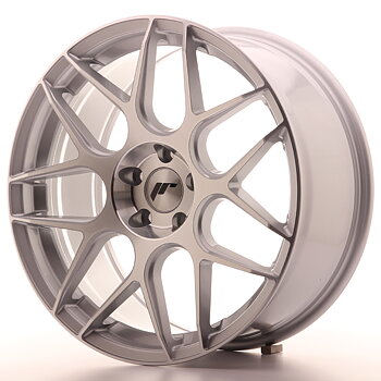 JAPAN RACING JR18 19X8,5 ET35 5X120 SILVER MACHINE