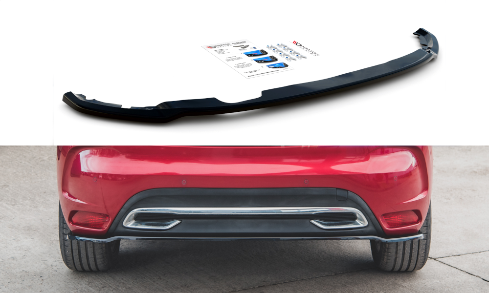Central Rear Splitter Citroen DS4 (2011-2015)