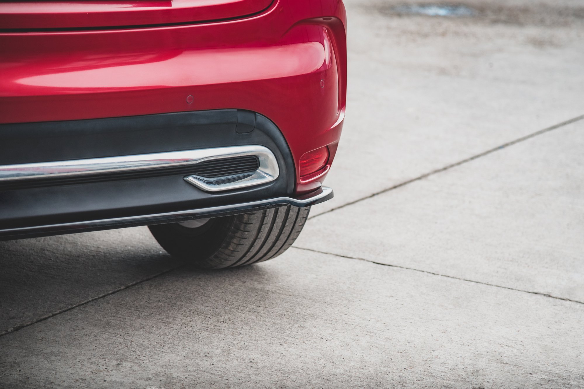 Central Rear Splitter Citroen DS4 (2011-2015) - 2