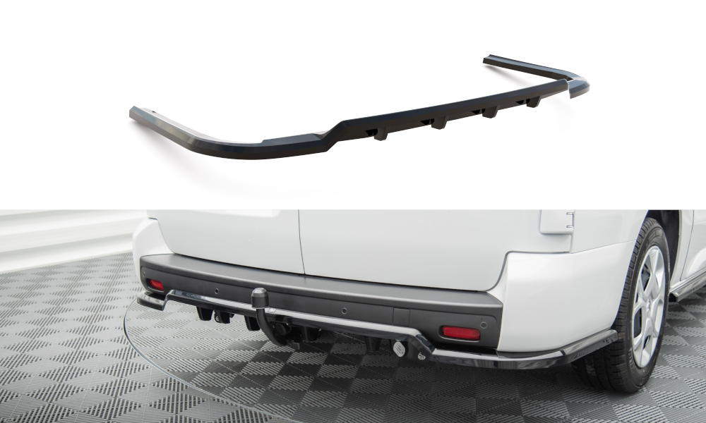 Central Rear Splitter (Vertical Bars) Citroen Jumpy L3 Mk3