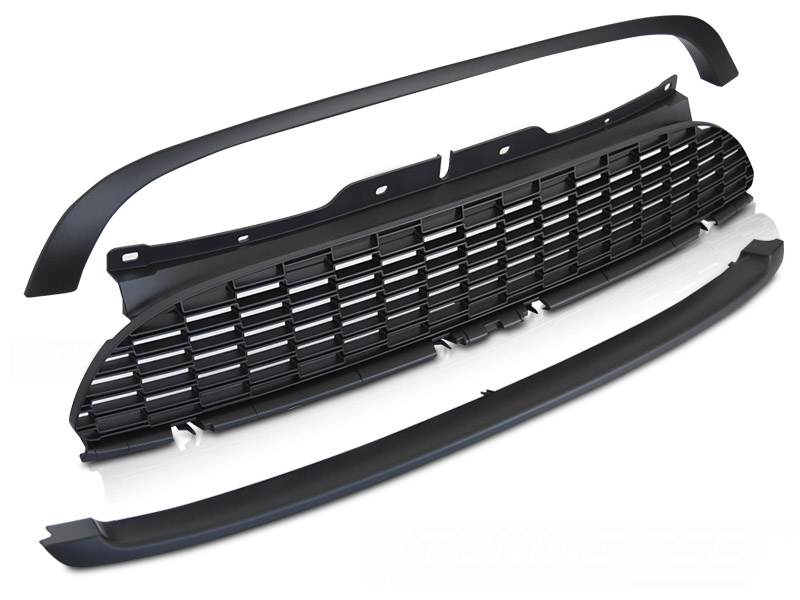GRILL MINI COOPER 2006-2009 R56/57/55 JCW STYLE SVART MATT