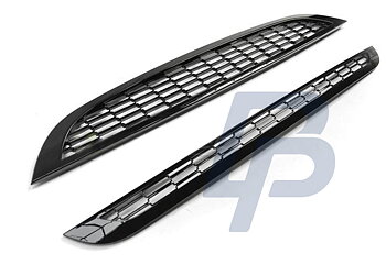 MINI COOPER 01-06 R50 / R53 S TYPE BLANKSVART GRILL