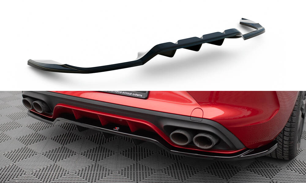 Central Rear Splitter (Vertical Bars) Cupra Leon Hatchback Mk1
