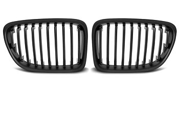 BMW X1 E84 10.09-08.12 MATTSVART GRILL