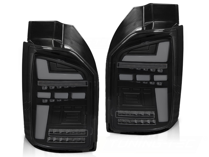 LED-BAKLYKTOR SVART TONAD SEQ TILL VW T6.1 2020- OEM BULB