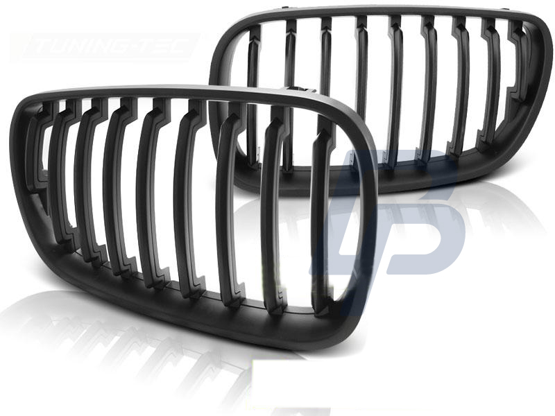 BMW X3 E83 09.06-08.10 MATTSVART GRILL - 4