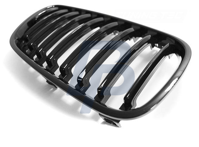 BMW X3 E83 09.06-08.10 BLANKSVART GRILL - 3