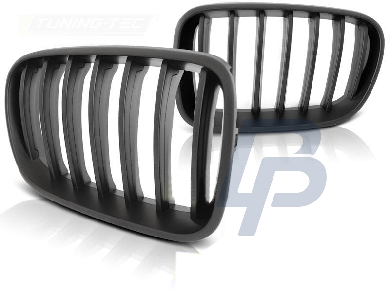 BMW X3 F25 10-07.14 MATTSVART GRILL - 4