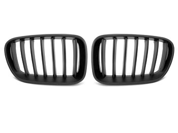 BMW X3 F25 10-07.14 MATTSVART GRILL