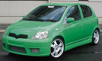 TOYOTA YARIS 96-03 CHARGESPEED FRONT BUMPER
