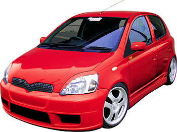 TOYOTA YARIS 96-06 CHARGESPEED HEADLIGHT EYEBROWS