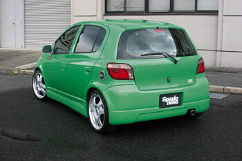 TOYOTA YARIS 96-06 CHARGESPEED REAR BUMPER