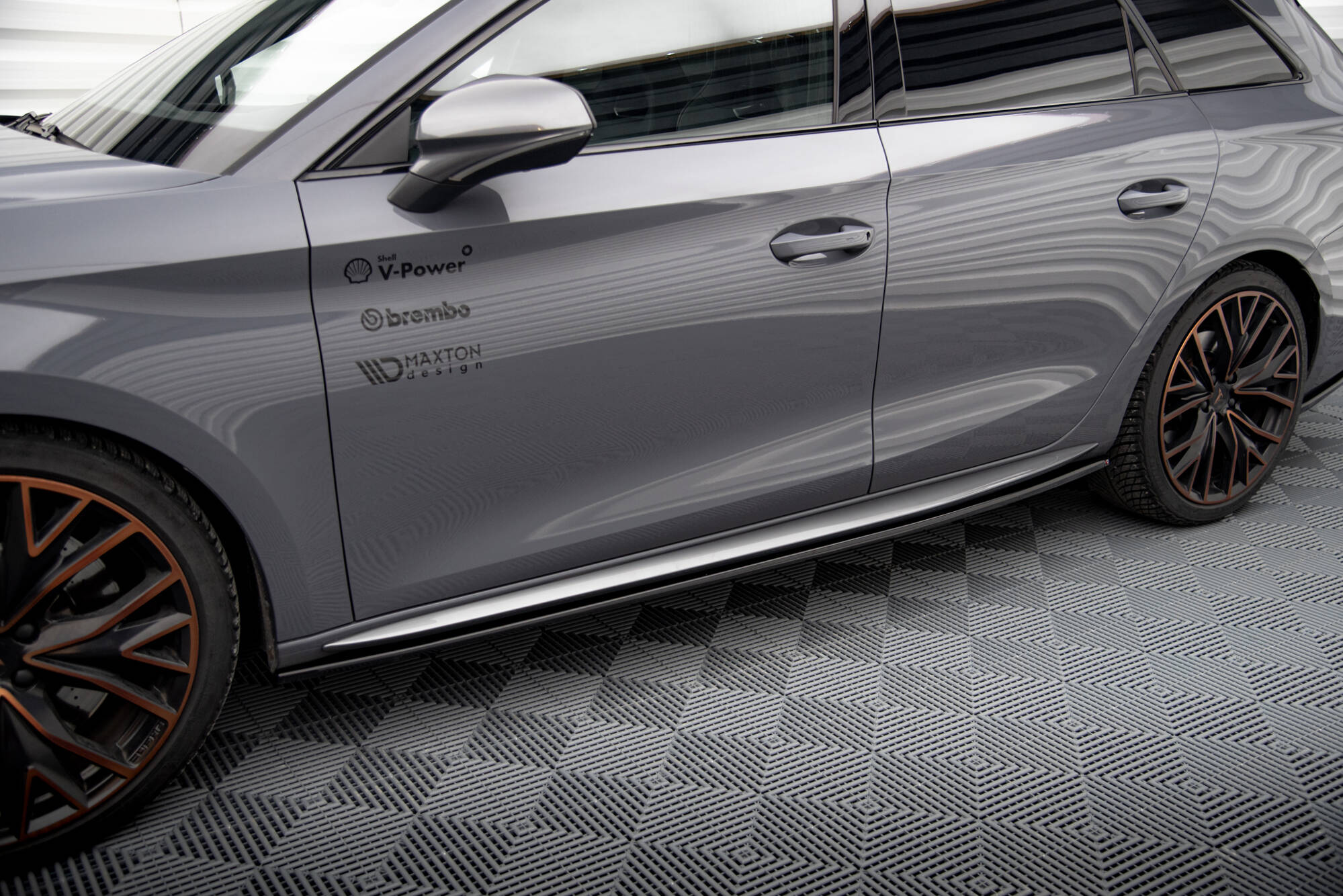 Side Skirts Diffusers Cupra Leon Aero Mk1 - 2