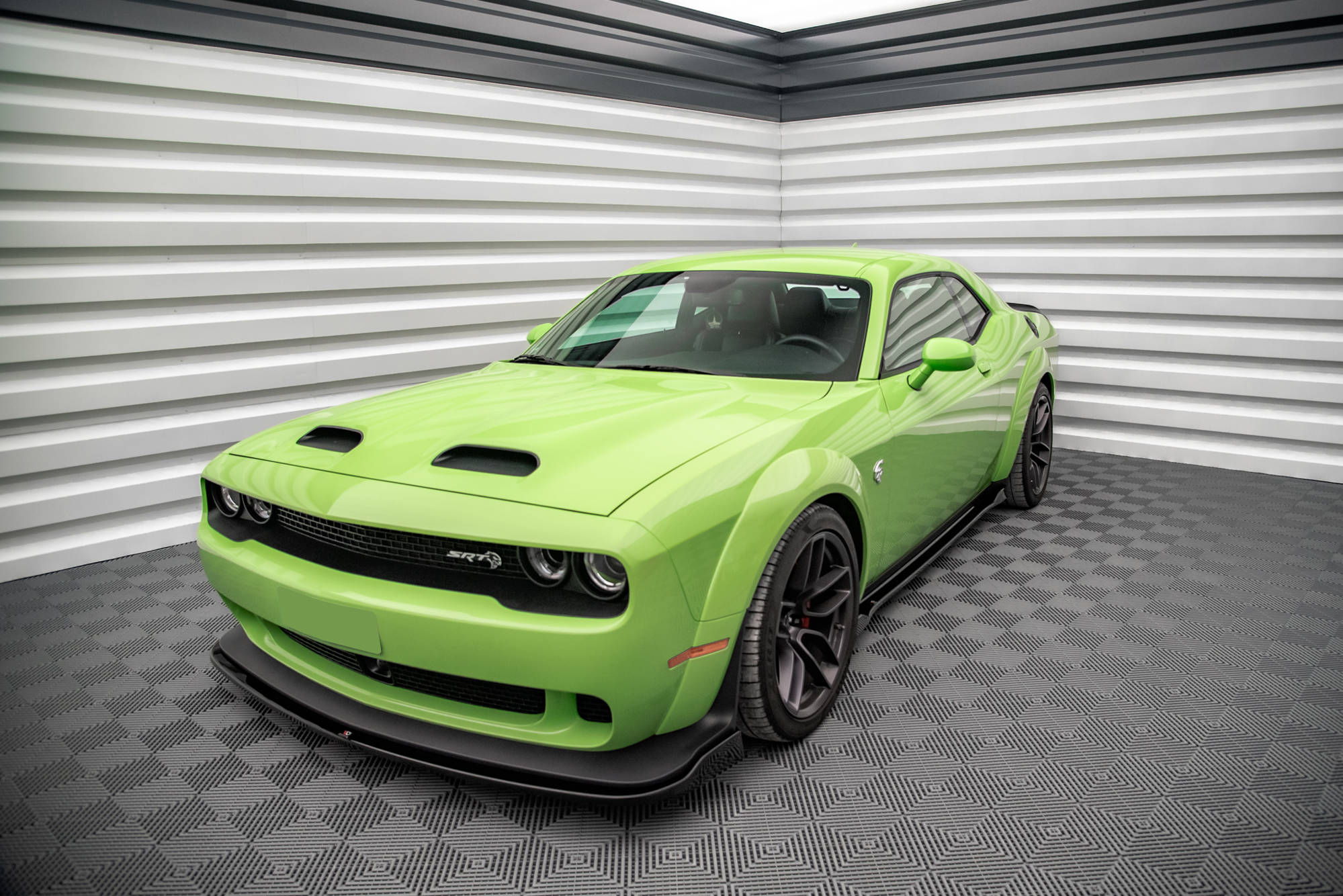 Side Skirts Diffusers Dodge Challenger SRT Hellcat Widebody Mk3 - 3