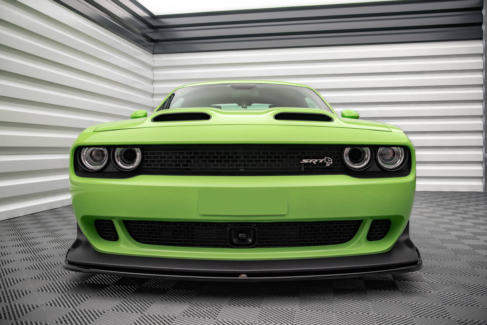 Front Splitter Dodge Challenger SRT Hellcat Widebody Mk3 - 3