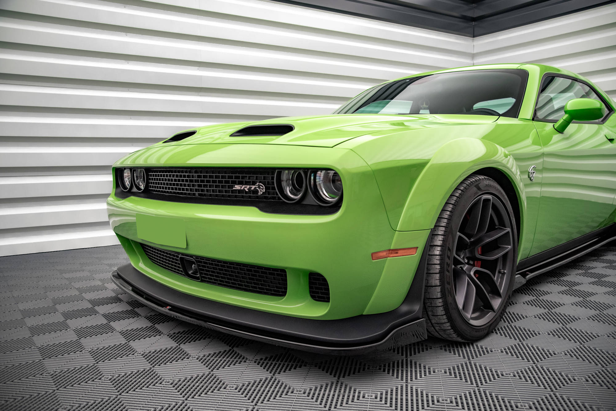 Front Splitter Dodge Challenger SRT Hellcat Widebody Mk3 - 4