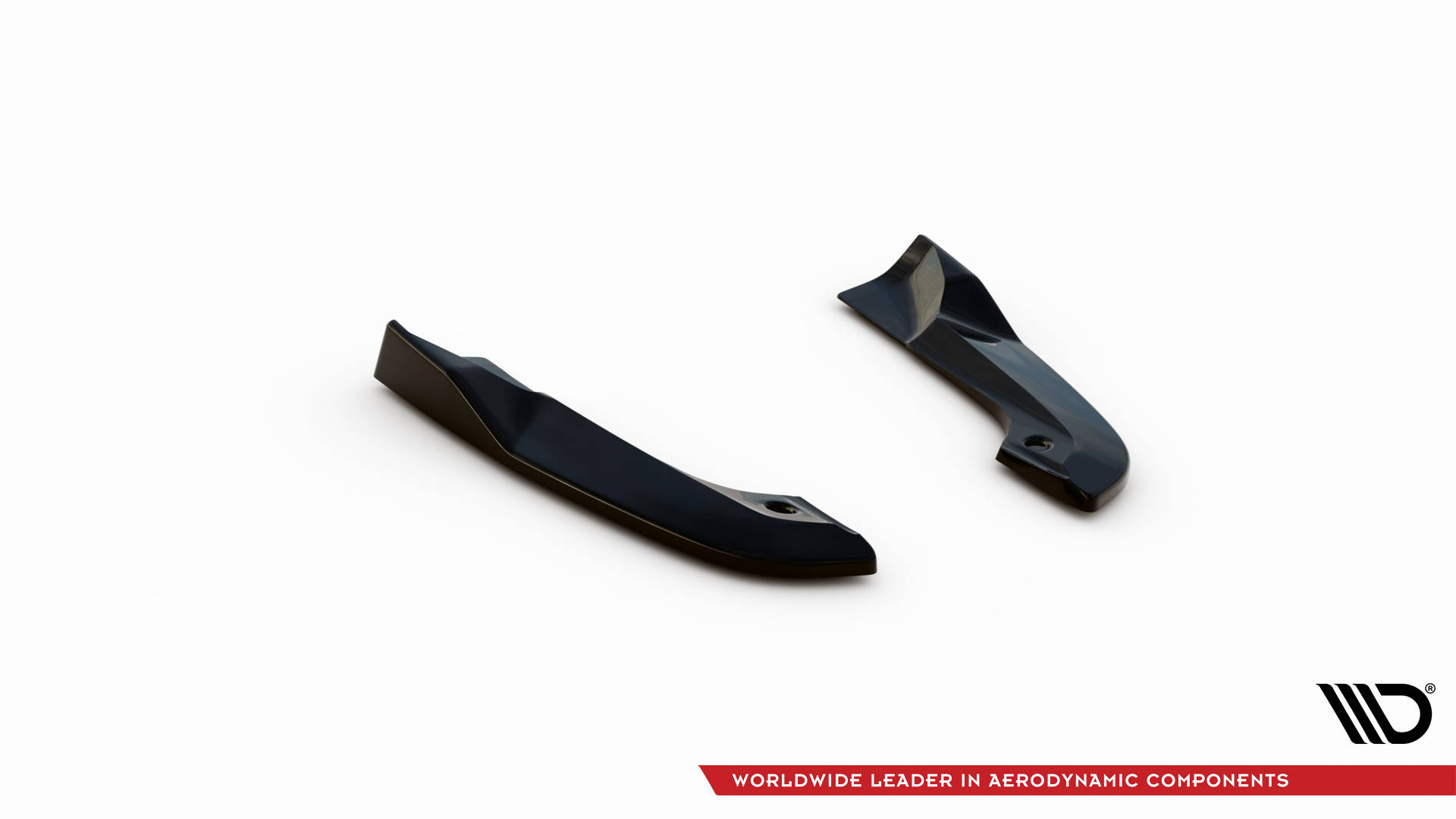 Rear Side Splitters Dodge Challenger SRT Hellcat Widebody Mk3 - 5